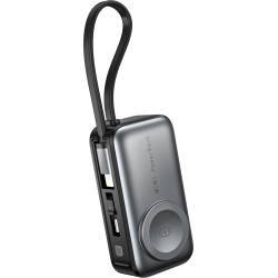 Fontastic 3-in-1 Power Bank Wireless Charger Stand “Lynq5.0” 5000mAh, iWatch Charging Station, Holder