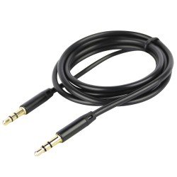 Essential Klinkenkabel PVC 3.5mm, 1,2m, schwarz Klinke auf Klinke Stereo Essential Klinkenkabel PVC 3.5mm, 1,2m, schwarz Klinke auf Klinke Stereo