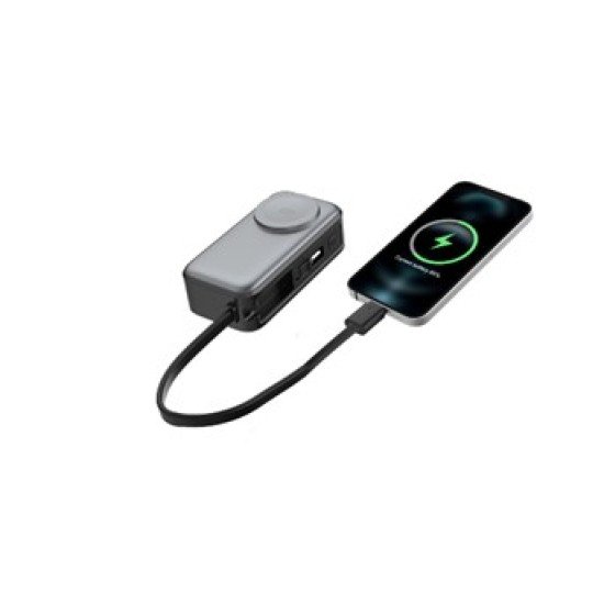 Fontastic 3-in-1 Power Bank Wireless Charger Stand &ldquo;Lynq5.0&rdquo; 5000mAh, iWatch Charging Station, Holder