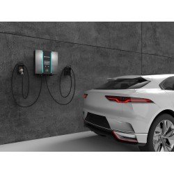 DC Charger Wallbox 30kW 2 xCCS2 Ladekabel 