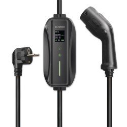 AC Portable EV Lader "Take 3.5" 3.68kW -Schutzkont 5m Typ 2 Kabel, Strom: 6/8/10/13/16A umschaltbar AC Portable EV Lader "Take 3.5" 3.68kW -Schutzkont 5m Typ 2 Kabel, Strom: 6/8/10/13/16A umschaltbar