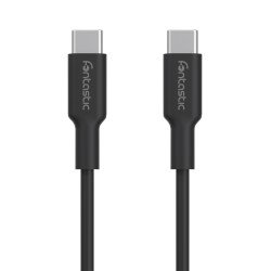 Fontastic Data Cable USB 2.0 Type-C > Type-C TPE, 1.2m black Fontastic Data Cable USB 2.0 Type-C > Type-C TPE, 1.2m black