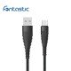 Data Cable Elox USB-A>Micro-USB 0.5m black Connector Cover Al Cable Nylon Braid