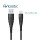 Data Cable Elox USB-A>Micro-USB 2.5m black Connector Cover Al Cable Nylon Braid