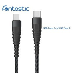 Datenkabel Elox USB Typ-C>USB Typ-C 0,5m schwarz Stecker Alu-Gehäuse, Kabel Nylon-Ummantelung Datenkabel Elox USB Typ-C>USB Typ-C 0,5m schwarz Stecker Alu-Gehäuse, Kabel Nylon-Ummantelung