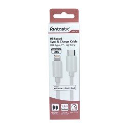 Datenkabel Era Type-C auf Lightning 1,2m weiß Schnellladefähig (Power Delivery 3.0) Datenkabel Era Type-C auf Lightning 1,2m weiß Schnellladefähig (Power Delivery 3.0)