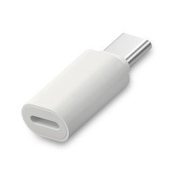 Adapter 8-PIN Weiblich auf Typ-C Männlich 8-PIN Buchse auf USB Typ-C Stecker, weiß Adapter 8-PIN Weiblich auf Typ-C Männlich 8-PIN Buchse auf USB Typ-C Stecker, weiß