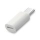 Adapter 8-PIN Female to USB Type-C Male 8-PIN Port to USB Type-C Plug, white