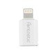 Adapter USB Type-C Female to 8-PIN Male USB Type-C Port to 8-PIN Plug, white
