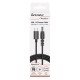 Fontastic USB-C-auf-DC5521-Ladekabel, Smart-Chip Power Delivery DC 5,5 &times; 2,1 mm 1,5 m "FluxDC15" sw