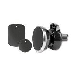 Kfz Magnet Lüftungsgitter Halterung Mago sw mit 360° Drehgelenk und verstellbarer Klemme Kfz Magnet Lüftungsgitter Halterung Mago sw mit 360° Drehgelenk und verstellbarer Klemme