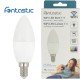 WiFi LED Lamp 4.5W E14 Dimmable, Colour+Warm white comp with Android,iOS,Alexa,Google Assistant