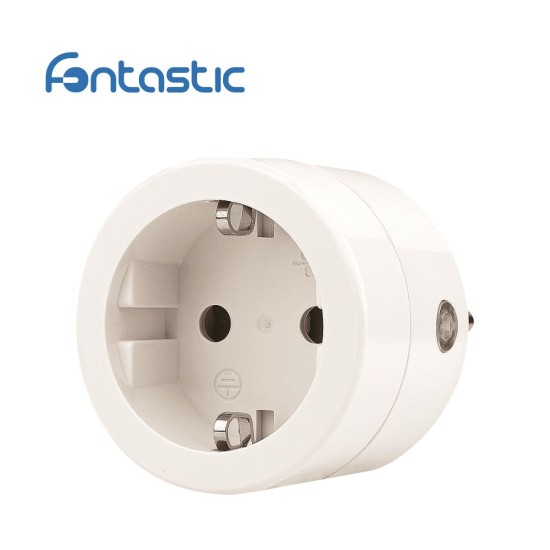 Wi-Fi Smart Plug white 16A 3680 Watts comp with Android,iOS,Alexa,Google Assistant