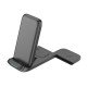 3in1 Wireless Charge Stand, Fast Charging 15Watt comp. Smartphone, Smartwatch, TWS Headset, Wi-Tres
