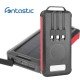 Solar Power Bank 10000mAh built-in charging cable Solar Panels, Torch, USB-A/Type-C/8PIN, black
