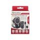 Magnetic Wireless Charging Holder + Car Charger 15W Fast Charge compatible, incl. 2 pcs Metal Ring