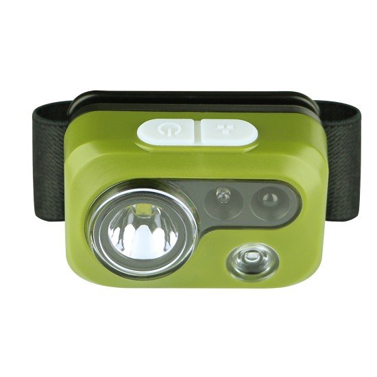 Fontastic LED headlamp "Goyo", rechargeable Lightweight, various light modes, IPX4 green Fontastic LED headlamp "Goyo", rechargeable Lightweight, various light modes, IPX4 green