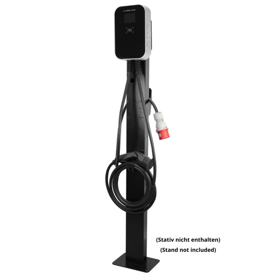 AC Wallbox 22kW  6.1m Type 2 Cable + RFID card reader + 1.5m CEE cable (32A 3 Phase)