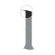 Roof for pole AC charger black 