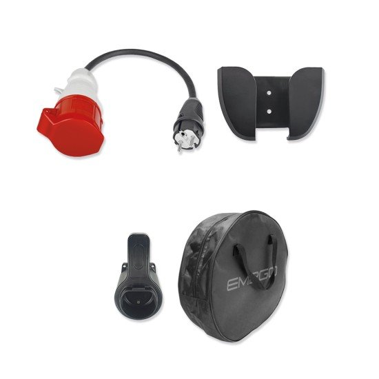 AC Portable Charger TAKE, 11kW , CEE Red+Adapter 6m type 2 cable, current: 6/8/10/13/16A adjustable
