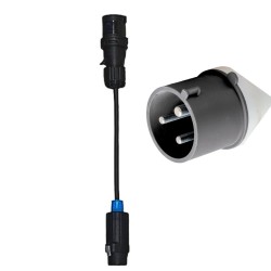 Adapter für Artikel EM016ACCADN Zubehör 1phasig 16A Adapter für Artikel EM016ACCADN Zubehör 1phasig 16A