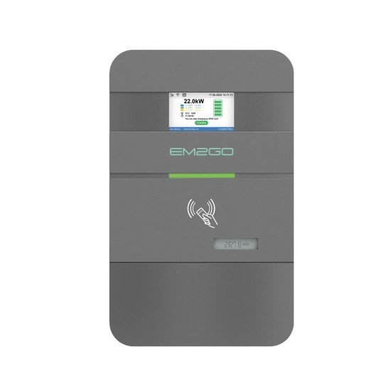 AC Wallbox Pro Power 22kW Type 2 Socket LAN/WiFi/4G/RS485/RFID/OCPP/ModBus/MID +Backend