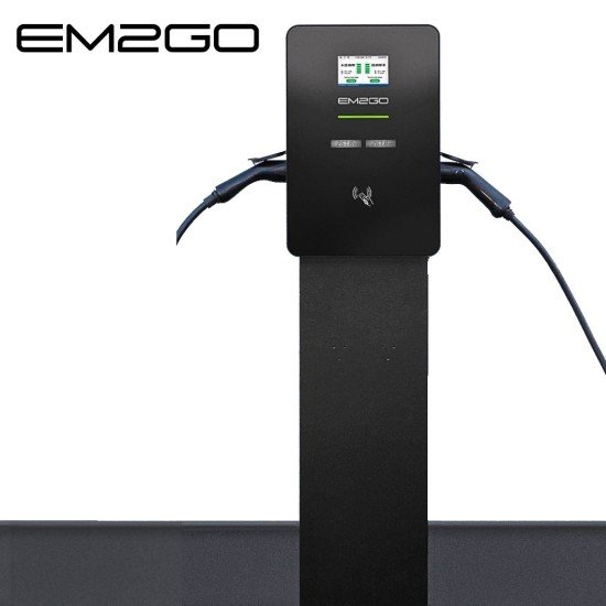 AC Wallbox Duo Power 2x 22kW Type 2 Socket LAN/WiFi/4G/RFID/OCPP/ModBus/MID +RCBO +Backend