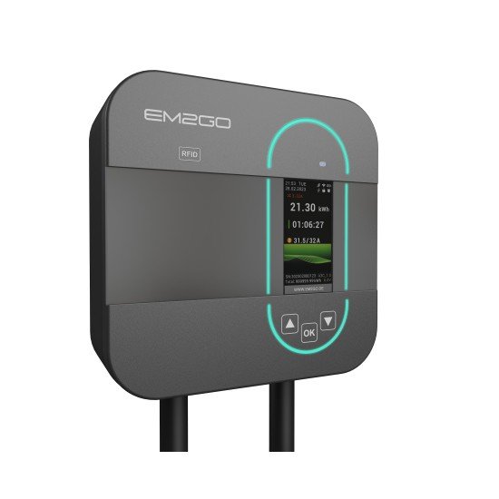 AC Wallbox "Home" 11kW 6.5m Type 2 Cable Bluetooth + App + RFID + ModBus TCP
