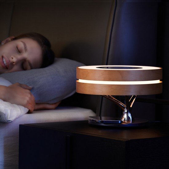Fontastic Exclusive Multi-Function Lamp Icona TWS Speaker, Wireless Charger, Clock, Dimmable