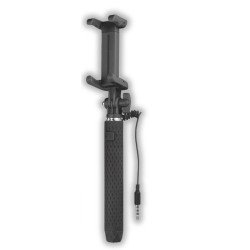 Essential Mini Selfie Stab Kabelgebunden schwarz für Smartphones mit 54 - 80mm Breite Essential Mini Selfie Stab Kabelgebunden schwarz für Smartphones mit 54 - 80mm Breite