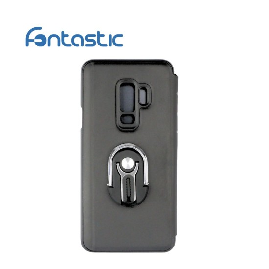 Fontastic Prime Multi-Purpose Smartphone Holder Stand + Finger Ring + Air Vent Mobile Holder black