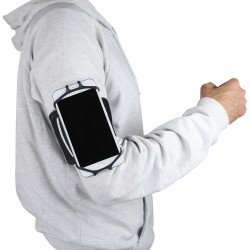 Smartphonehalter Set: Armband + Lenkerhalterung sw Silikon, 360° Drehbar, komp. Handys 4-6,5 inch Smartphonehalter Set: Armband + Lenkerhalterung sw Silikon, 360° Drehbar, komp. Handys 4-6,5 inch