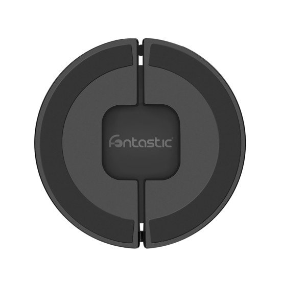 Fontastic 2-in-1 L&uuml;ftungsgitterhalter &bdquo;Magron&ldquo; sw Einstellbar 58-85 mm, 360&deg; drehbar, starke Magnete