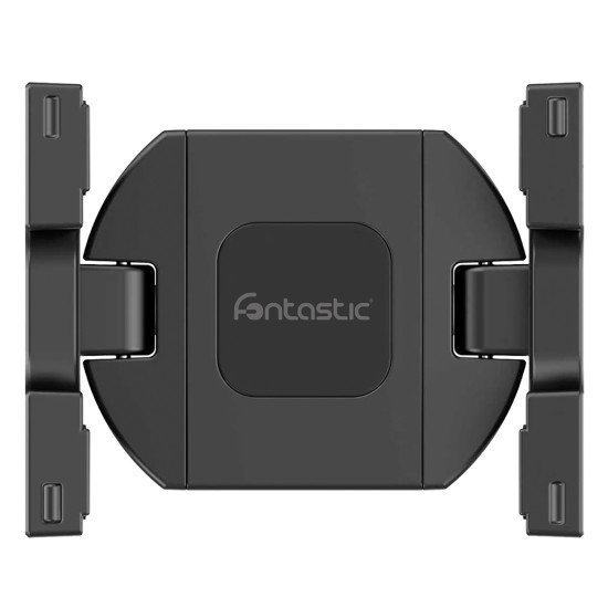 Fontastic 2-in-1 L&uuml;ftungsgitterhalter &bdquo;Magron&ldquo; sw Einstellbar 58-85 mm, 360&deg; drehbar, starke Magnete
