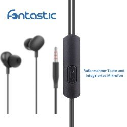Essential In-Ear Stereo-Headset Beans Rufannahme-Taste, Mikrofon, Soft Black Essential In-Ear Stereo-Headset Beans Rufannahme-Taste, Mikrofon, Soft Black