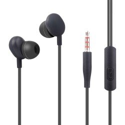 Essential In-Ear Stereo-Headset Beans Rufannahme-Taste, Mikrofon, Soft Black Essential In-Ear Stereo-Headset Beans Rufannahme-Taste, Mikrofon, Soft Black