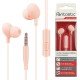 Essential In Ear Stereo Headset Beans Microfon, Answer Key, Light Apricot