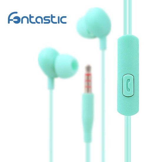 Essential In Ear Stereo Headset Beans Microfon, Answer Key, Light Mint