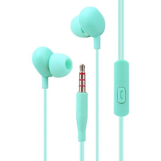 Essential In Ear Stereo Headset Beans Microfon, Answer Key, Light Mint
