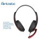 Gaming Headset TOXX, 2M Cable, black / red Microphone, Vol Control, incl PC AUX Y-Splitter