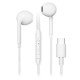 In-Ear USB Type-C Stereo Headset C12-LR white Volume control, Microphone, 1.2M Built-In Smart IC In-Ear USB Type-C Stereo Headset C12-LR white Volume control, Microphone, 1.2M Built-In Smart IC