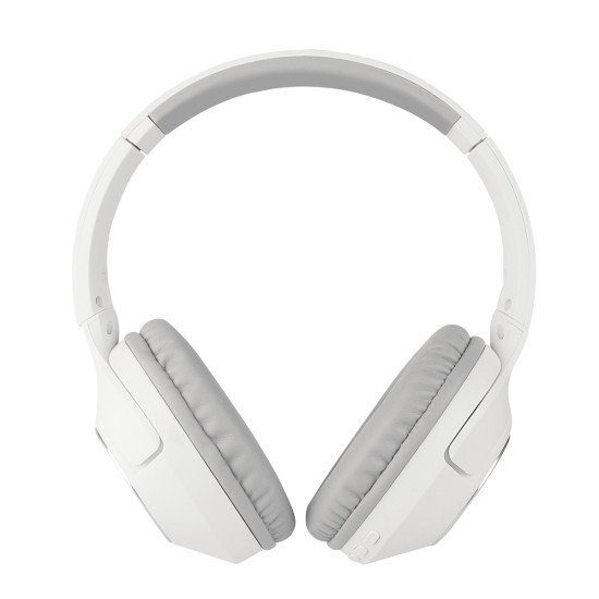 Wireless Headphone Tela, with Microphone white Line-In Function, Volume control, Foldable