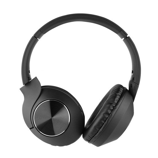 Wireless Headphone Tela, with Microphone black Line-In Function, Volume control, Foldable