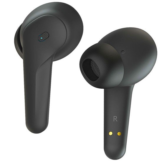 TWS In-Ear Headset "Cero" ANC digital ENC black Touch control, Type-C fast charging, Hall-Sensor TWS In-Ear Headset "Cero" ANC digital ENC black Touch control, Type-C fast charging, Hall-Sensor