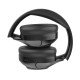Fontastic Hybrid Kopfh&ouml;rer mit ANC + ENC, HD Sound Line-In, Bass+, Mic, faltbares Design &ldquo;AncaPro" sw