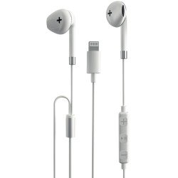 Lightning Kopfhörer, AP01, MFi Zertifiziert 3-Tasten-Fernbedienung, 1,2M Kabel, Ergonomisch ws Lightning Kopfhörer, AP01, MFi Zertifiziert 3-Tasten-Fernbedienung, 1,2M Kabel, Ergonomisch ws
