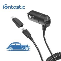 Kfz-Ladekabel Nano Connect Micro/USB 2.1A schwarz inklusive MiniUSB Adapter Kfz-Ladekabel Nano Connect Micro/USB 2.1A schwarz inklusive MiniUSB Adapter