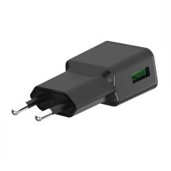 Essential Netzteil Speed Fast2.0, USB 2.4A schwarz inklusive Micro-USB/Type-C Datenkabel 1.2m Essential Netzteil Speed Fast2.0, USB 2.4A schwarz inklusive Micro-USB/Type-C Datenkabel 1.2m