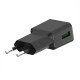 AC Charger Speed Fast Charge 2 USB 2.4A black with Data Cable Micro-USB/Type-C 1.2m AC Charger Speed Fast Charge 2 USB 2.4A black with Data Cable Micro-USB/Type-C 1.2m