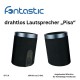 Fontastic Exclusive 2in1 TWS Speaker Pisa, black 360° Sound, Split Design, Long Battery Life, IPX6